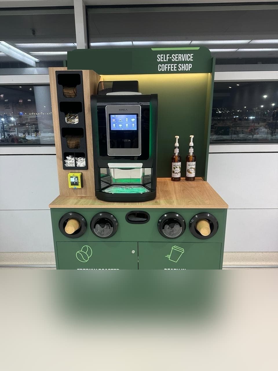 Greenstar Coffee kiosk